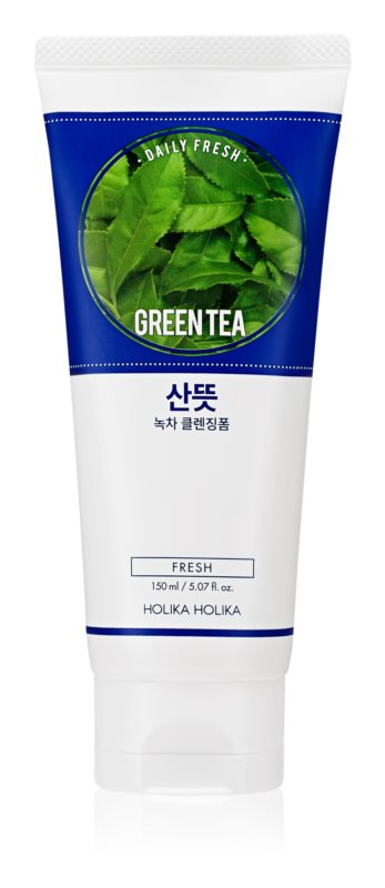 Spuma de curatare Holika Holika Daily Fresh Green Tea