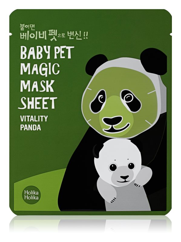 Masca pentru revitalizare si iluminare Holika Holika Magic Baby Pet