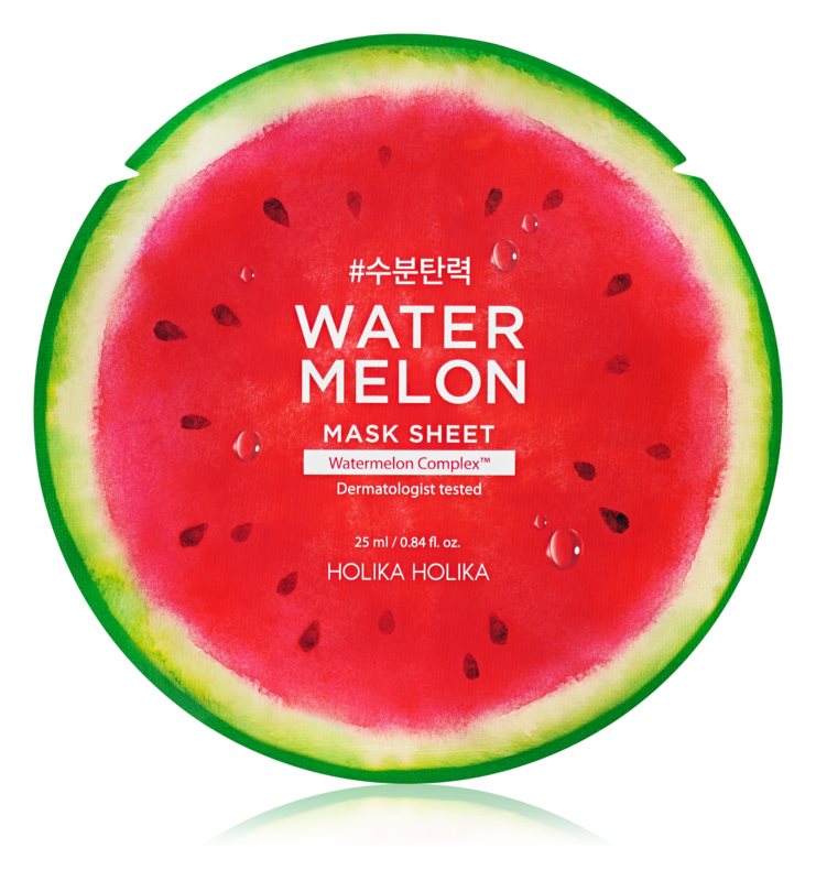 Masca cu efect hidratant Holika Holika Watermelon Mask