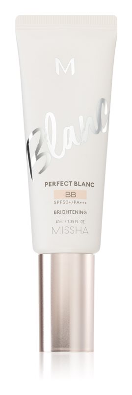 Missha M Perfect Blanc crema BB cu efect de iluminare SPF 50